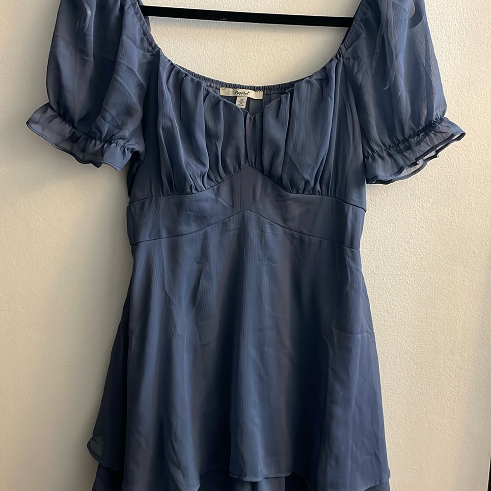Papaya Mini Flare Romper in size Medium